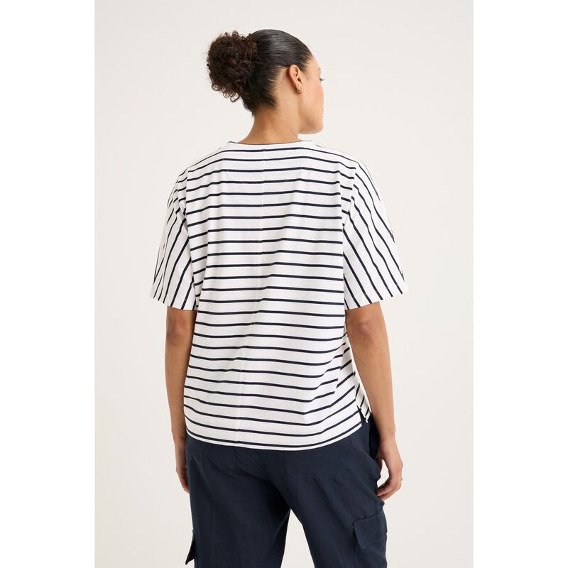 Yarra Trail Carbon Stripe Tee image number 5